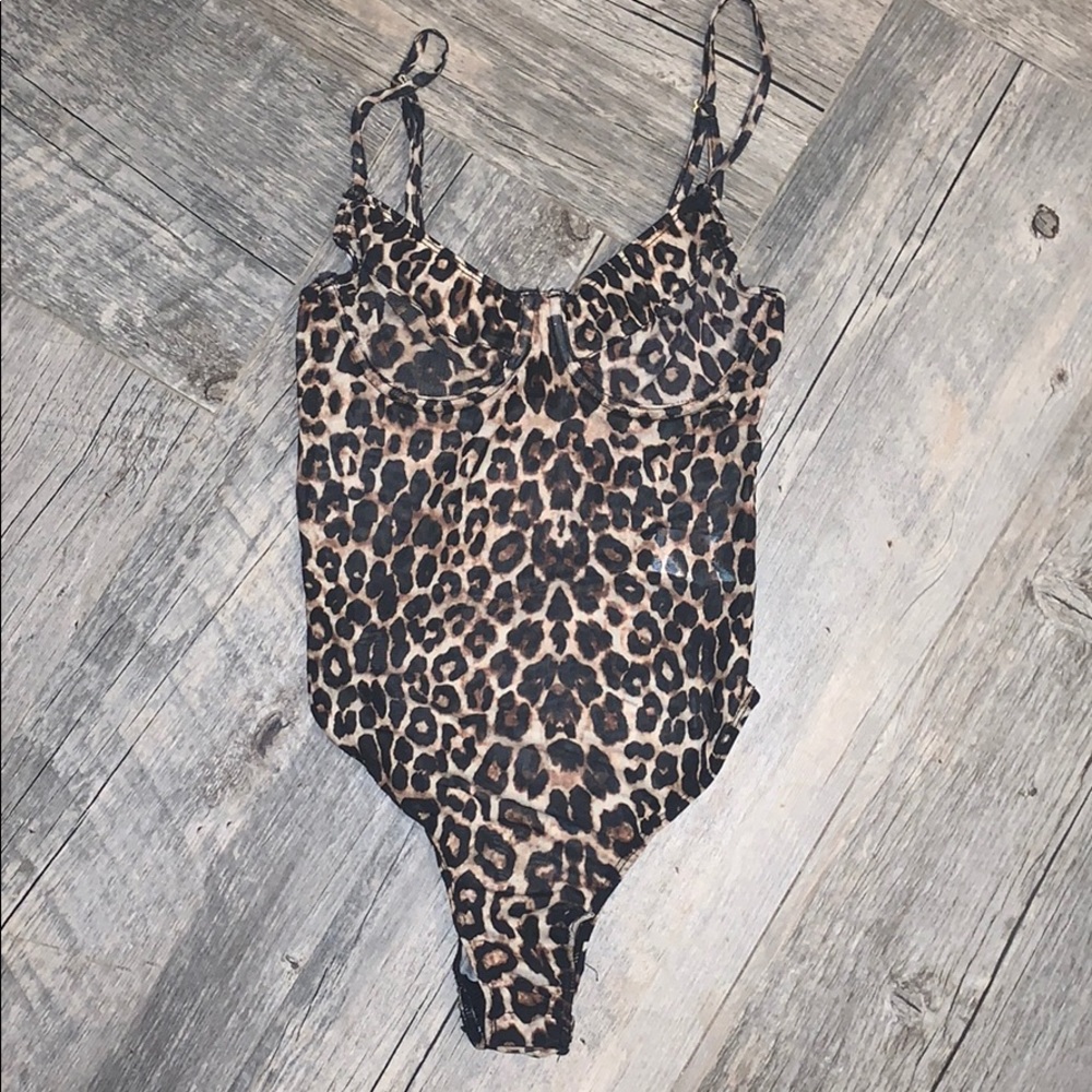 Leopard bodysuit